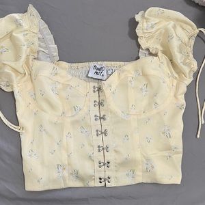 Princess Polly “Allyson Top Yellow”